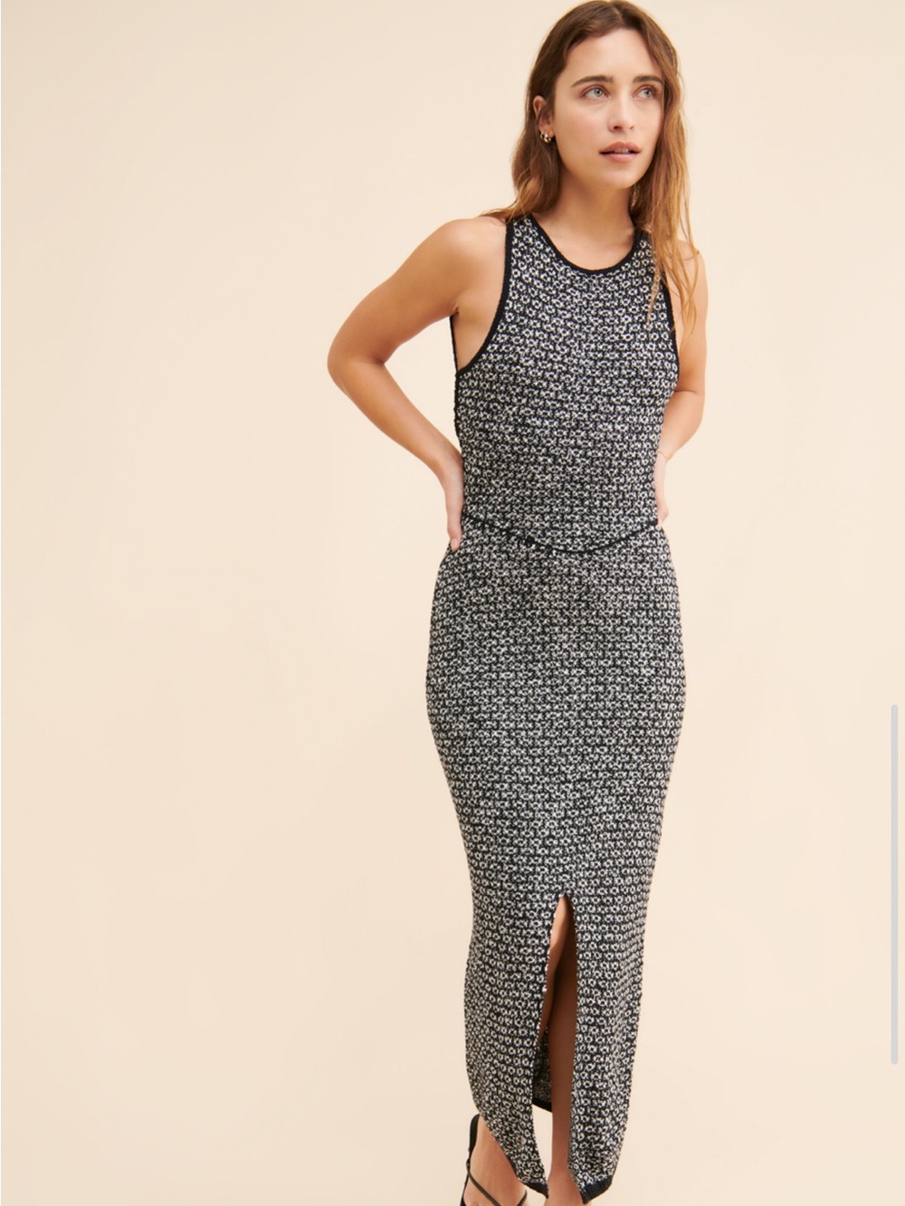 Free People NWT Mindy Sweater Midi Dress size S